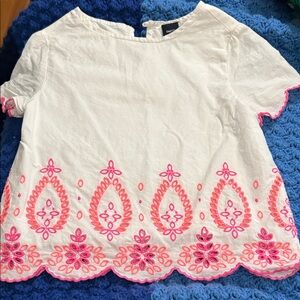 GapKids Embroidered Top - Size S (6-7)